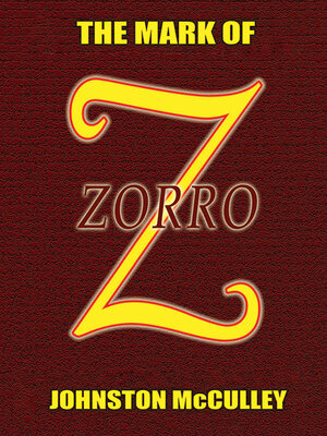 cover image of The Mark of Zorro
